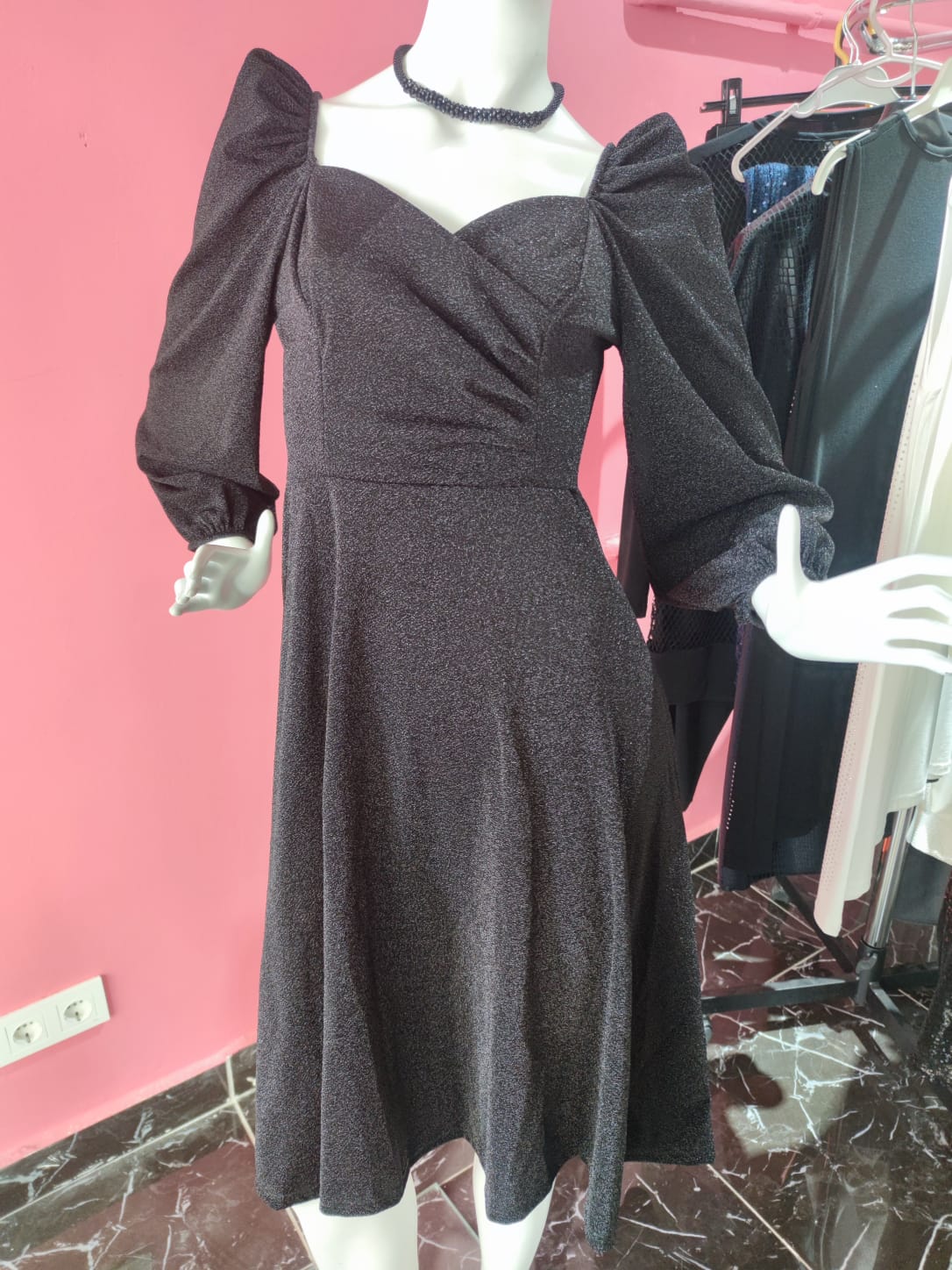 prenses kol elbise